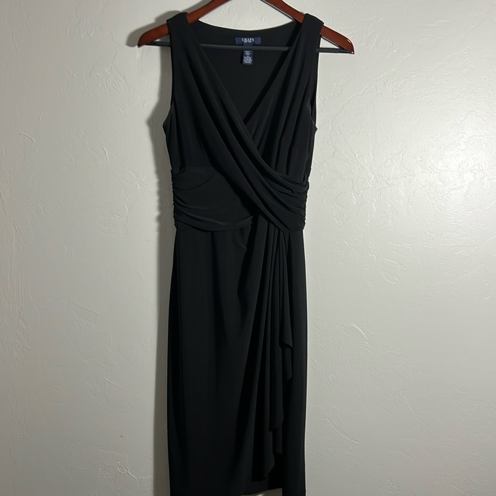 Chaps Black Dress -Women’s S